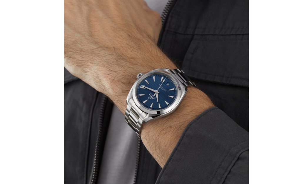 OMG Seamaster Aqua Terra Co-Axial Blue 41mm Mens Watch