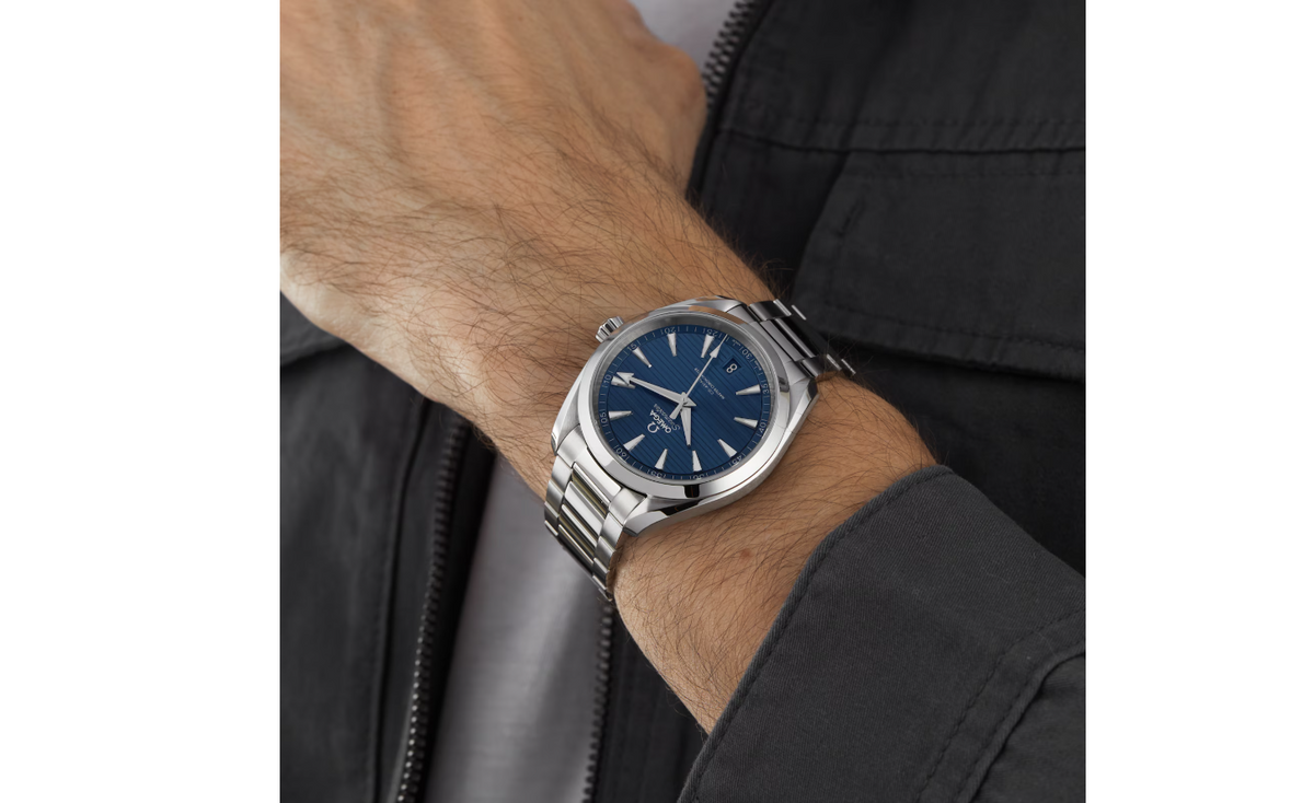 OMG Seamaster Aqua Terra Co-Axial Blue 41mm Mens Watch