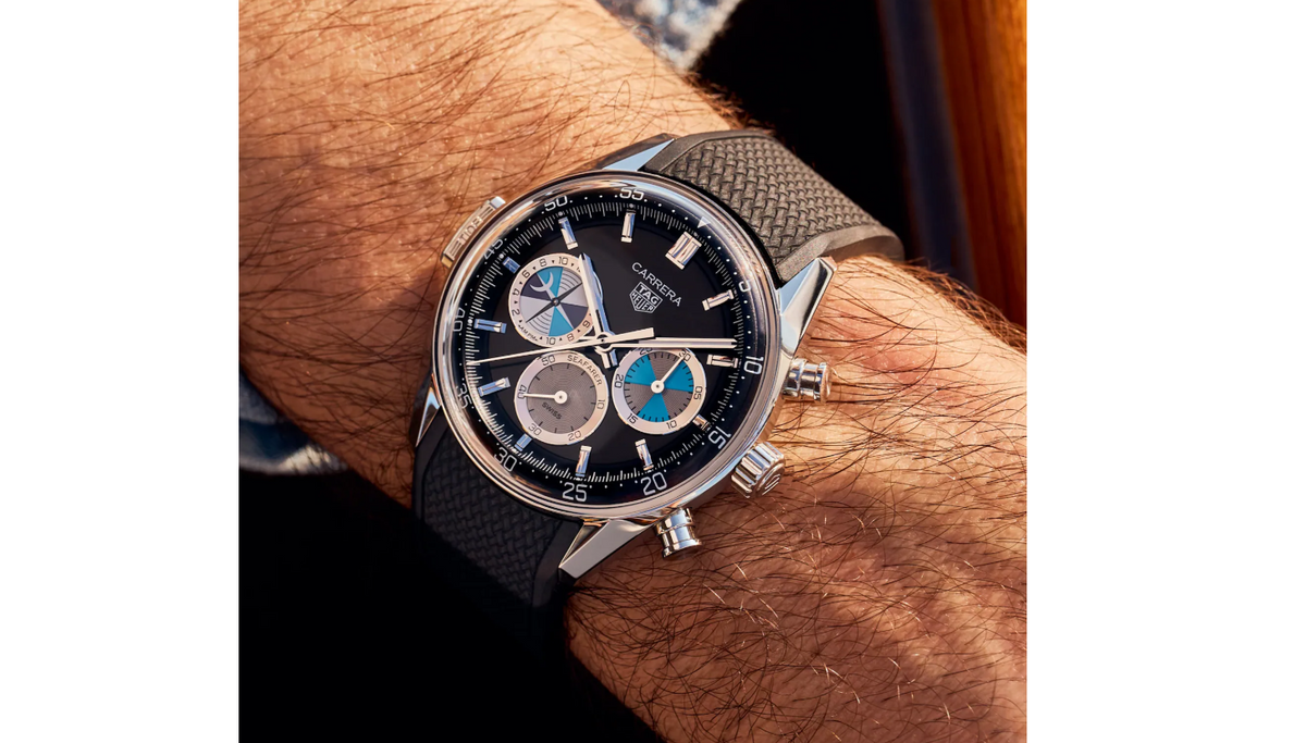 TGHR Carrera Chronograph Seafarer For Hodinkee