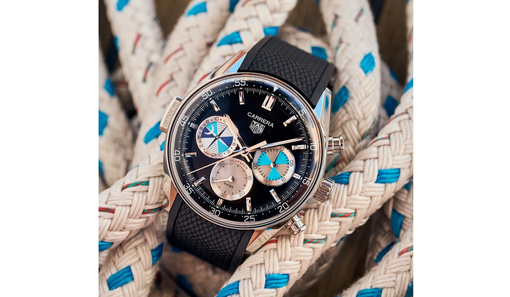 TGHR Carrera Chronograph Seafarer For Hodinkee