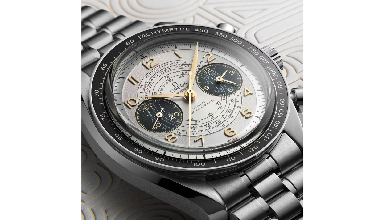 OMG Speedmaster Chronoscope Paris 2024 Olympics 43mm Mens Watch