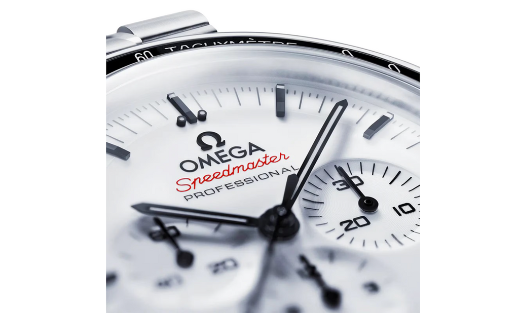 OMG Speedmaster Moonwatch Professional 42mm Mens Watch White