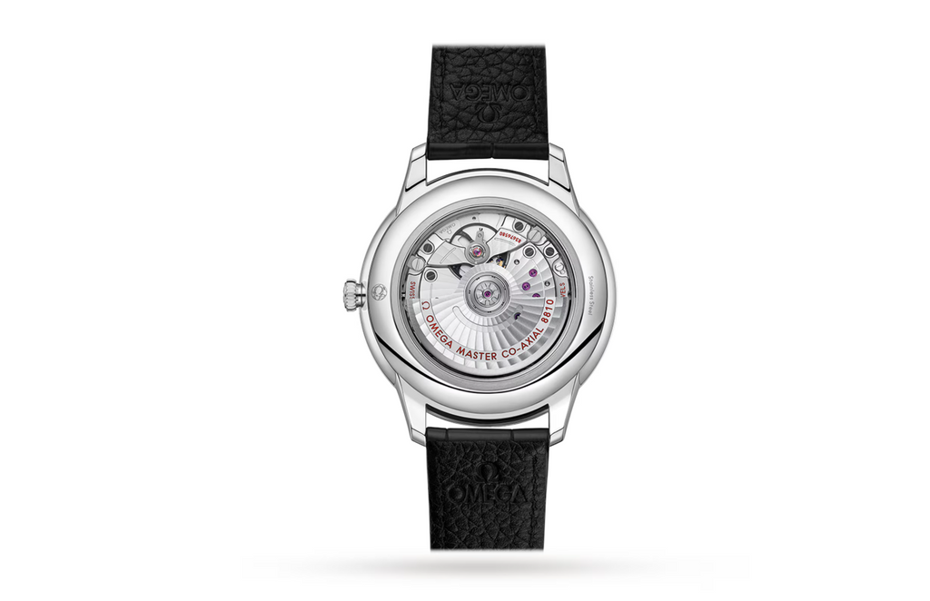 OMG De Ville Prestige Co-Axial Master Chronometer Power Reserve 41mm Mens Watch Pink