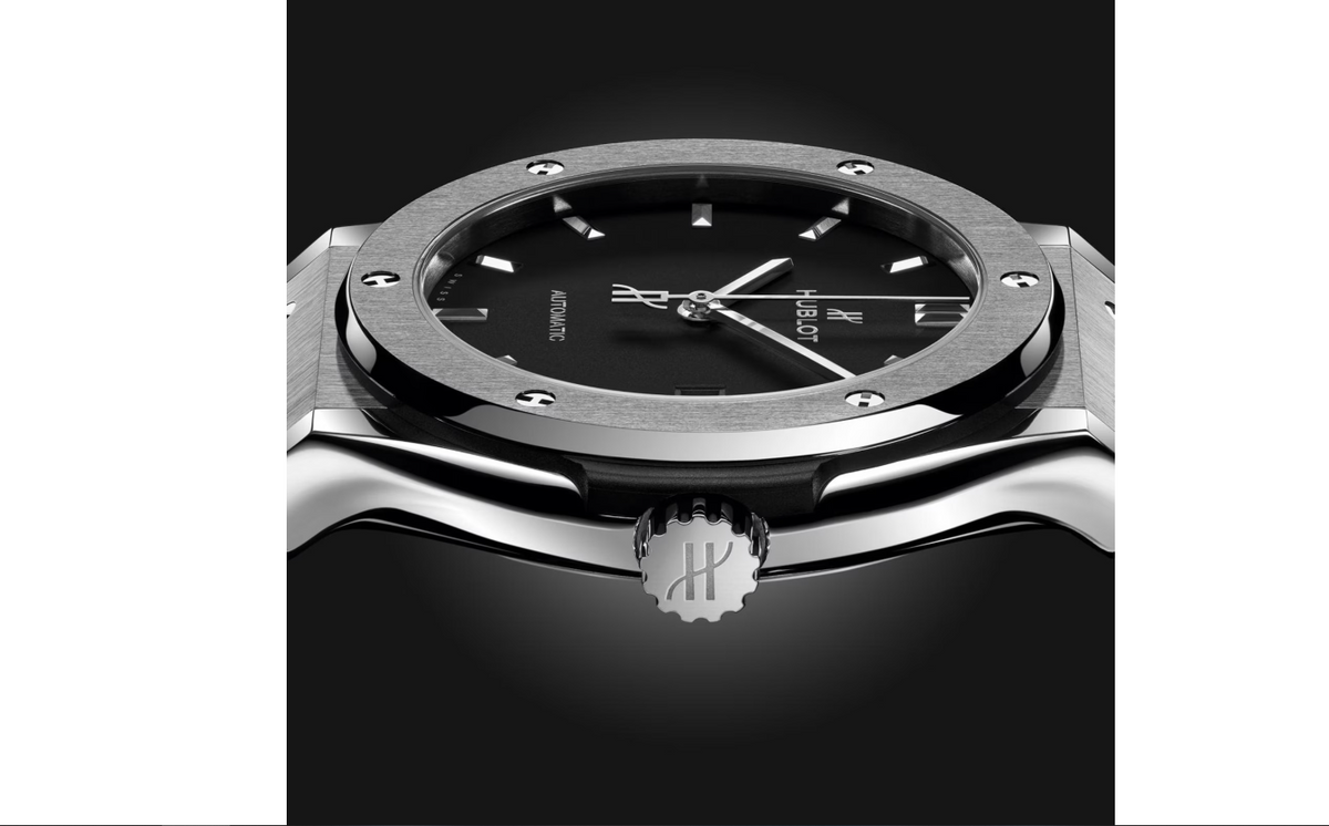 HBLT Classic Fusion Titanium 42mm Mens Watch