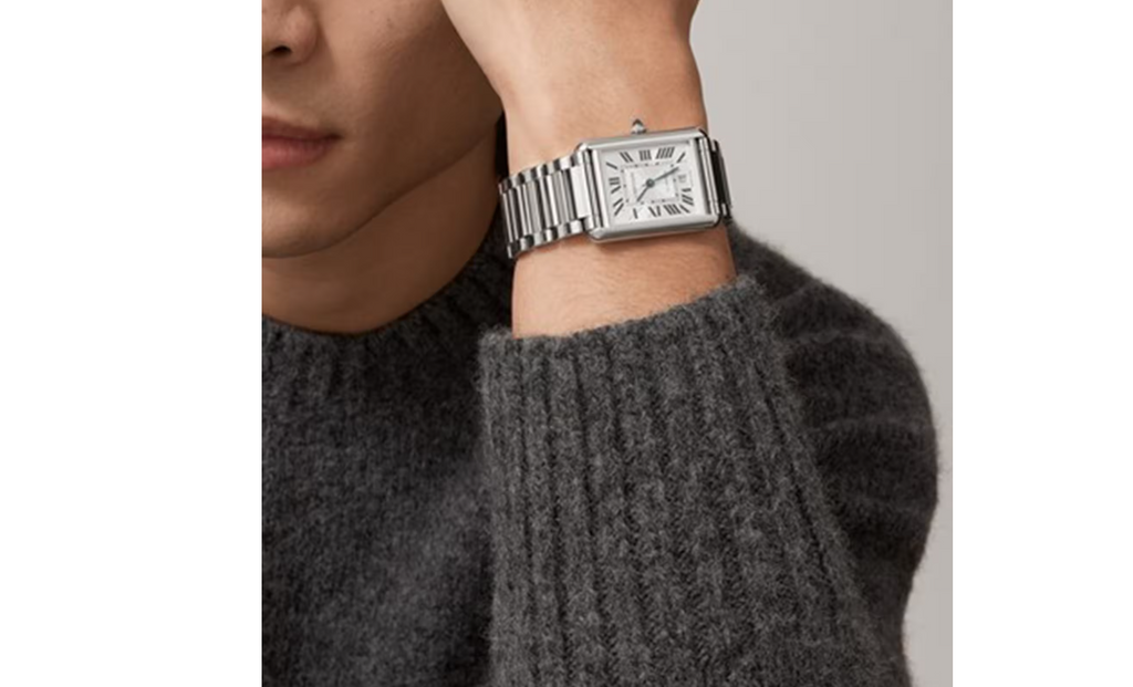 Tank Must, Extra-Large Model, Automatic Movement, Steel 41mm X 31mm