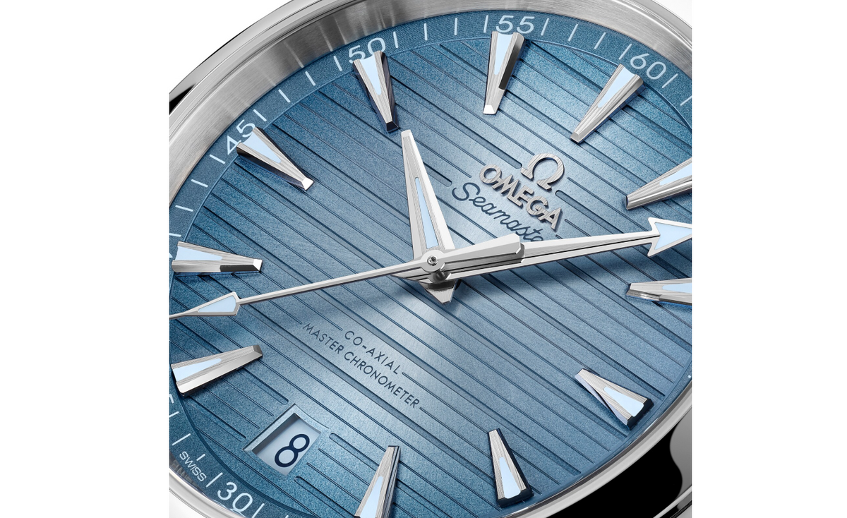 OMG Seamaster Aqua Terra 150M Co-Axial Master Chronometer 41mm Summer Blue