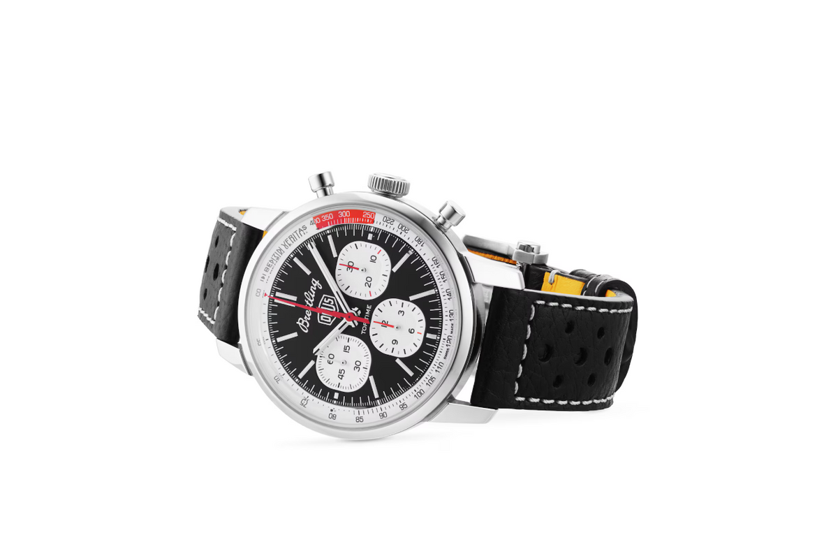 BRT Top Time B01 Deus 41mm Mens Watch Leather