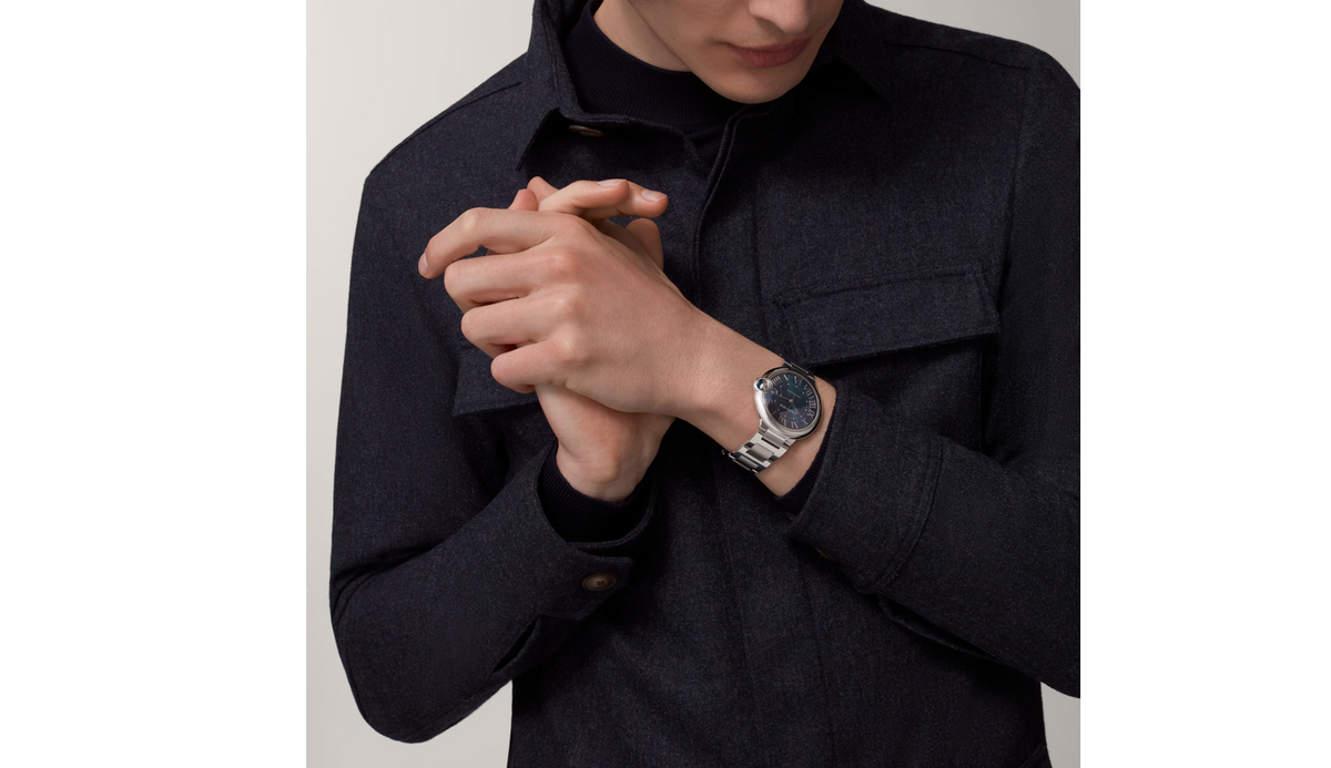 Ballon Bleu De CRT Watch 40mm, Automatic Movement, Steel