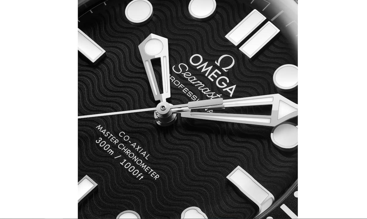 OMG Seamaster Diver 300M Black Dial 42mm Automatic Mens Watch