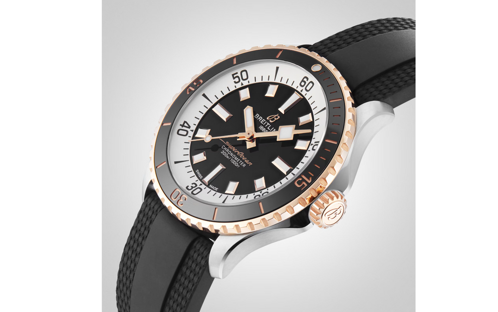 BRT Superocean Automatic 42 Stainless Steel & 18k Red Gold Watch