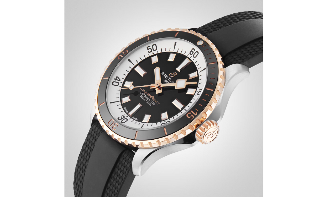 BRT Superocean Automatic 42 Stainless Steel & 18k Red Gold Watch