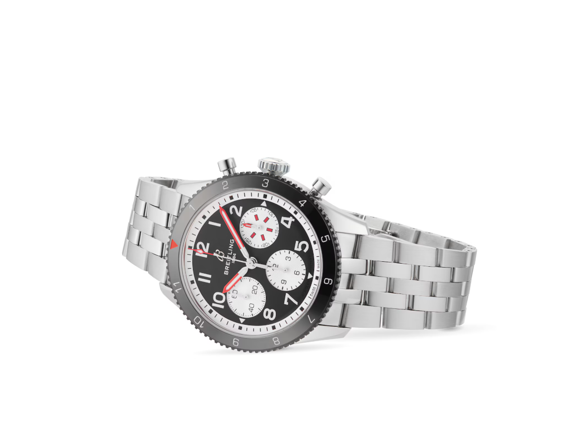 BRT Classic AVI Chronograph 42 Mosquito Stainless Steel Watch