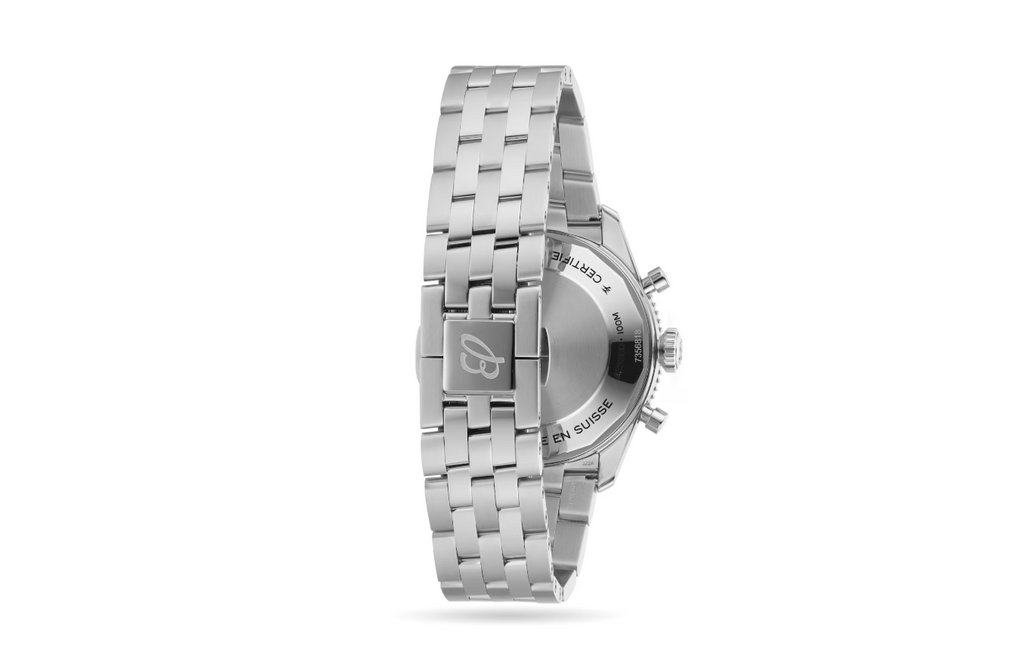 BRT Classic AVI Chronograph 42 Tribute to Vought F4U Corsair Stainless Steel Watch