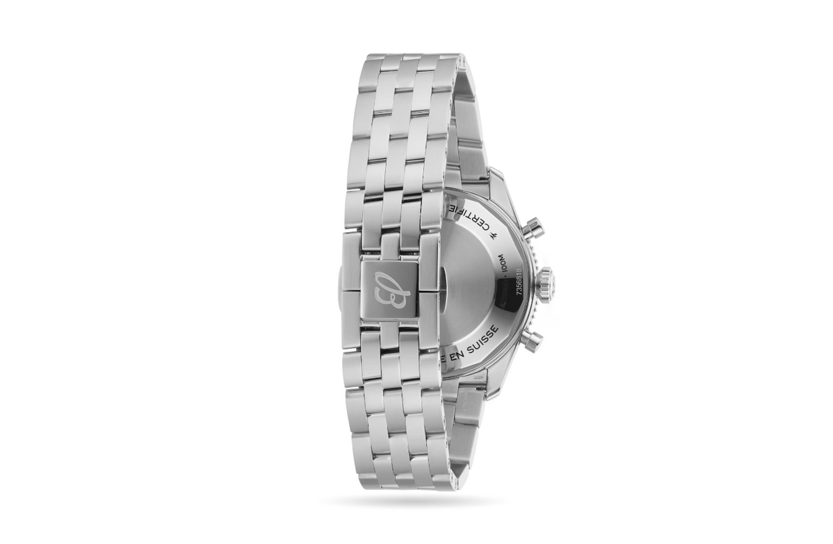 BRT Classic AVI Chronograph 42 Tribute to Vought F4U Corsair Stainless Steel Watch