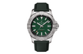 BRT Avenger Automatic 42mm Mens Watch Green Leather