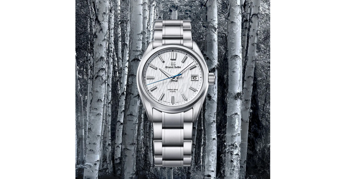 GSK Evolution 9 Spring Drive 'White Birch' 40mm