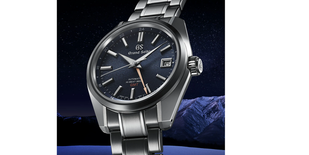 GSK Heritage Hi-Beat GMT 'Mt. Iwate' 40mm Mens Watch Blue