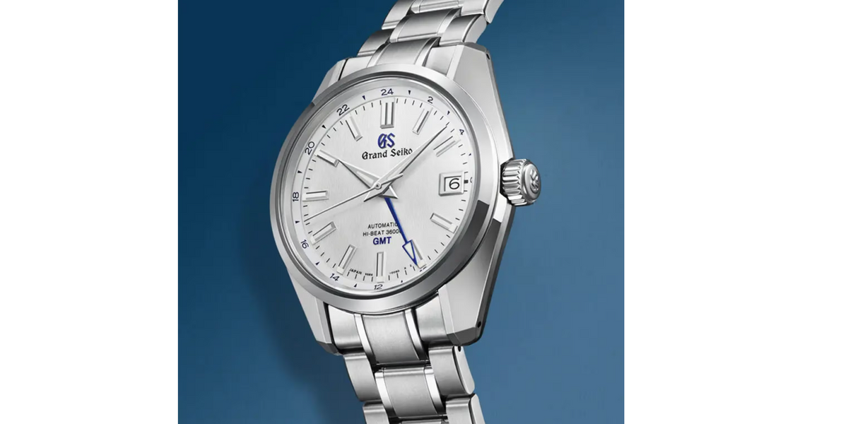 GSK Heritage Hi-Beat GMT 44GS 40mm Limited Edition Mens Watch White
