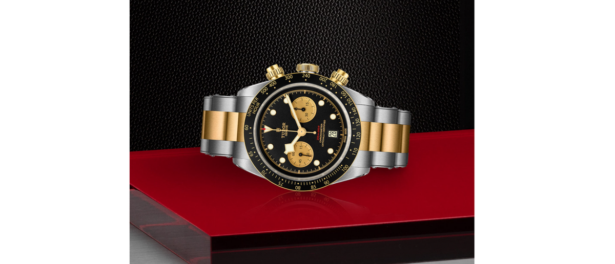 TDR Black Bay Chrono S&G