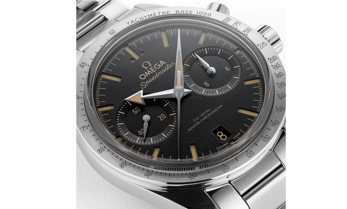 OMG Speedmaster 57 Co-Axial Master Chronometer Chronograph 40.5mm Mens Watch Black