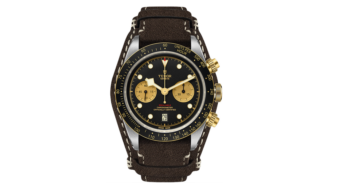 TDR Black Bay Chrono S&G