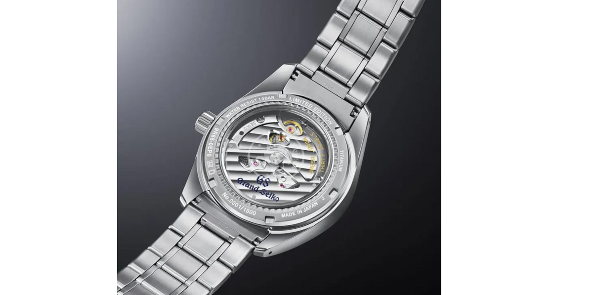 GSK Heritage Pink Snowflake Spring Drive 20th Anniversary Limited Edition 41mm Mens Watch