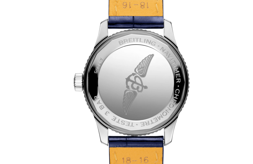 BRT Navitimer 35mm Mens Watch Blue