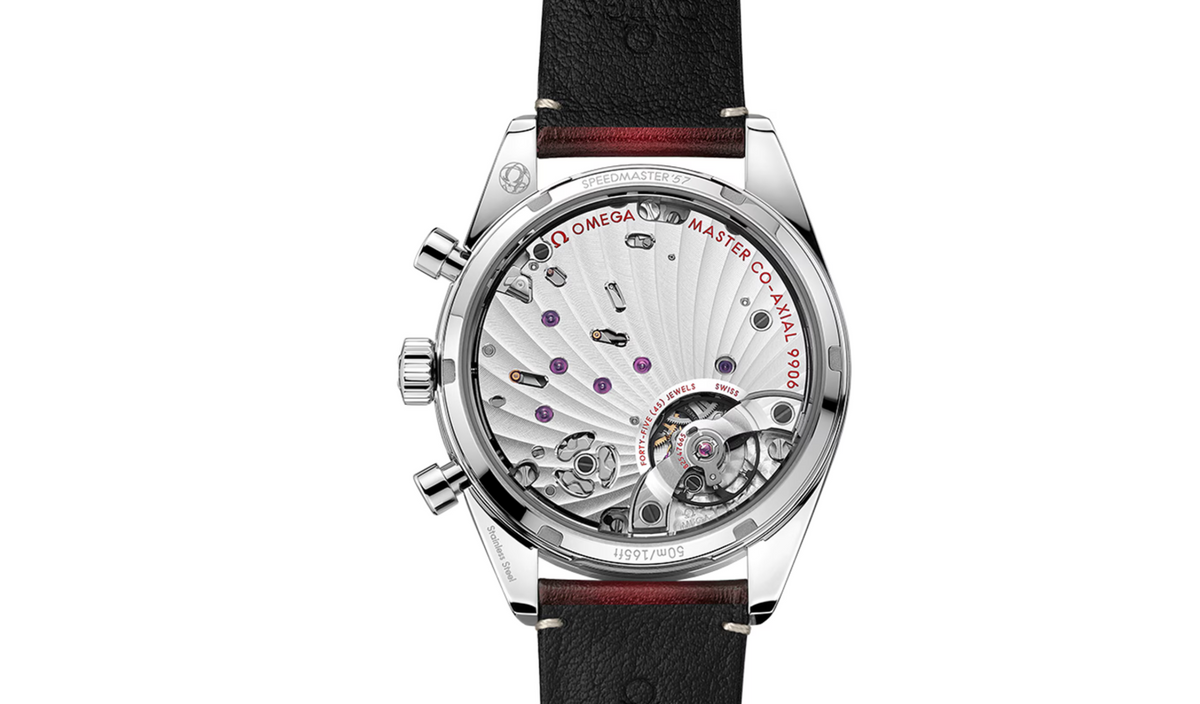 OMG Speedmaster 57 Co-Axial Master Chronometer Chronograph 40.5mm Mens Watch Red