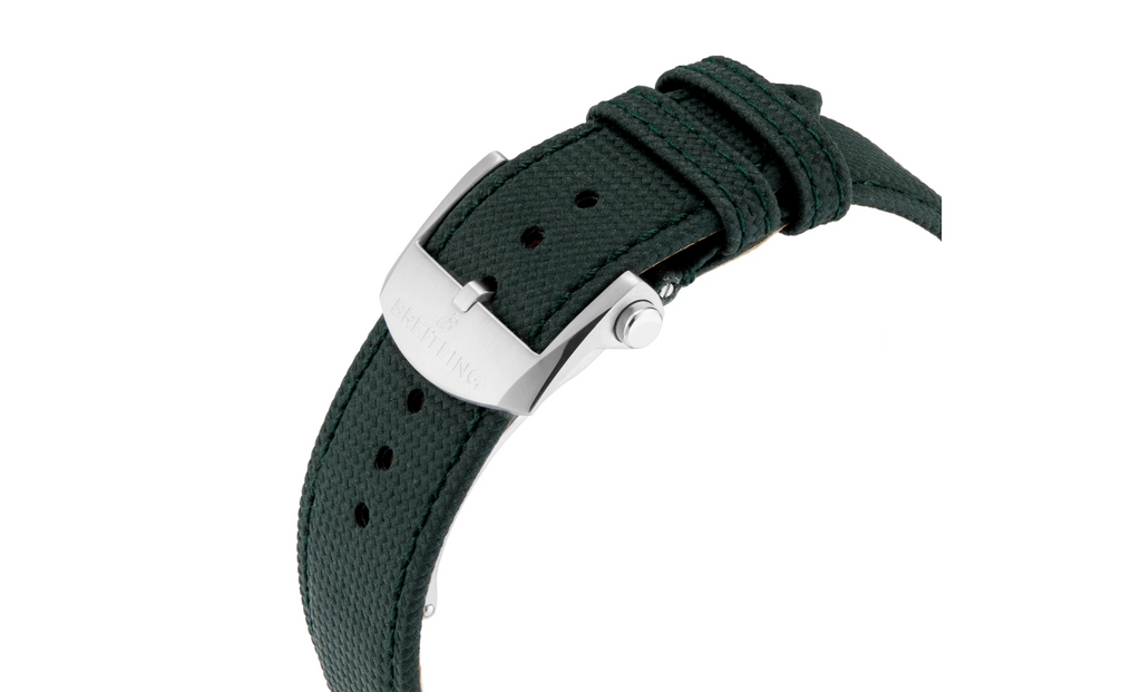 BRT Avenger Automatic 42mm Mens Watch Green Leather