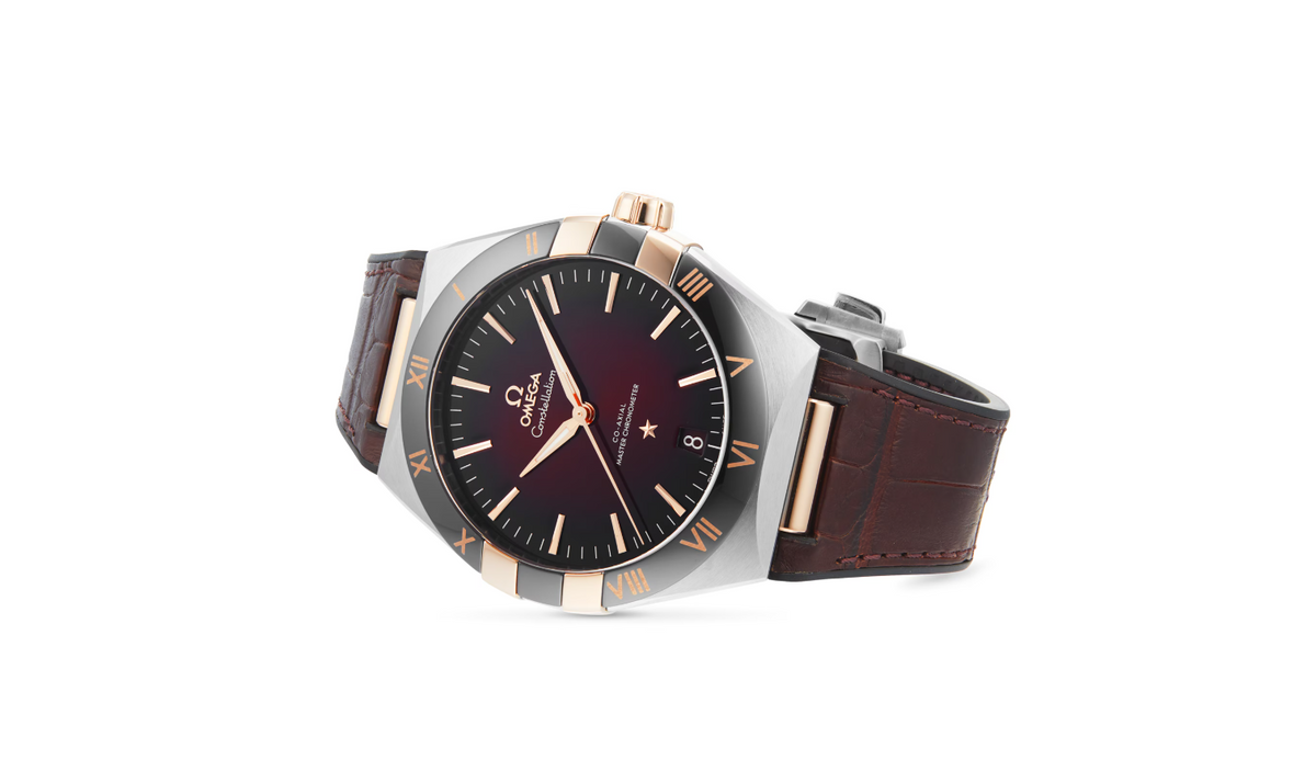 OMG Constellation Co-Axial Master Chronometer 41mm Mens Watch Red