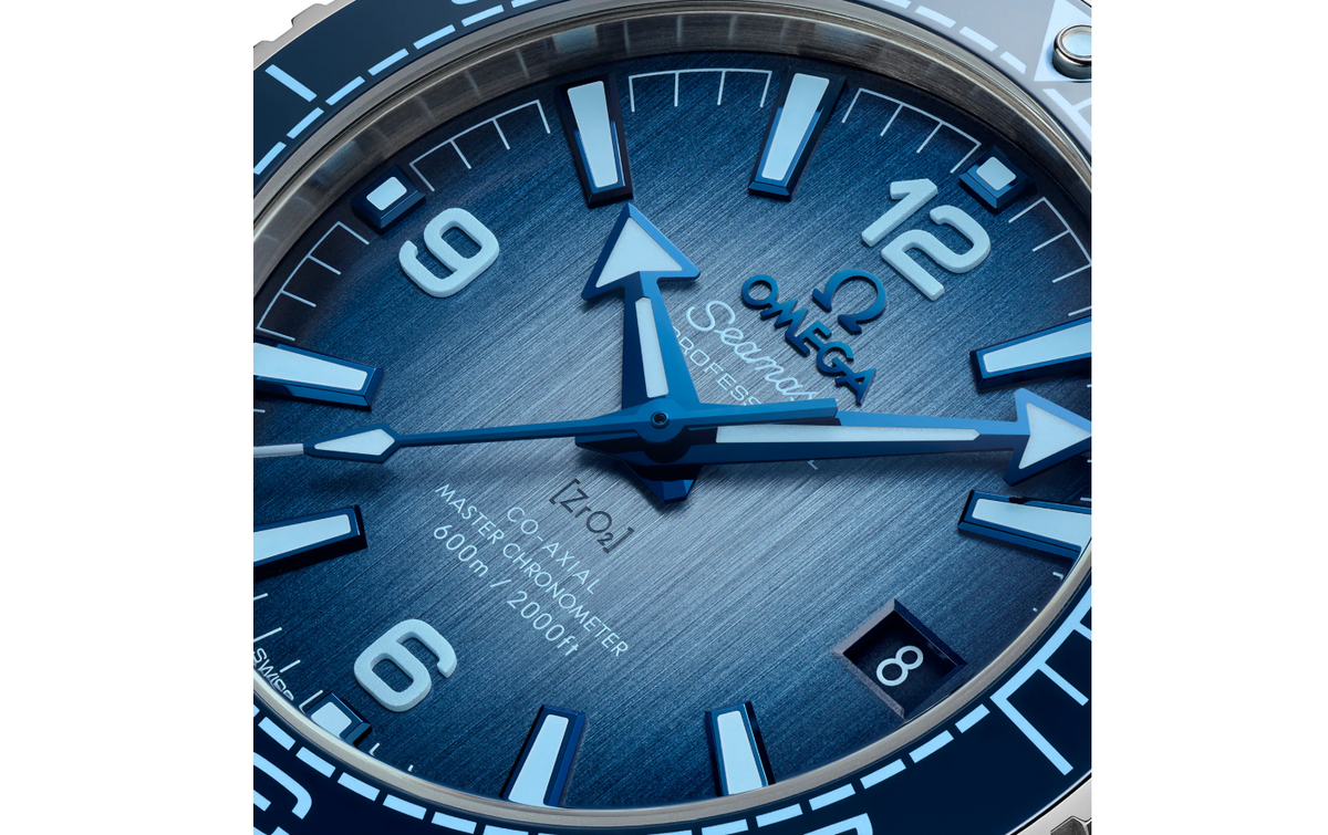 OMG Seamaster Planet Ocean 600M Co-Axial Master Chronometer 39.5mm Summer Blue