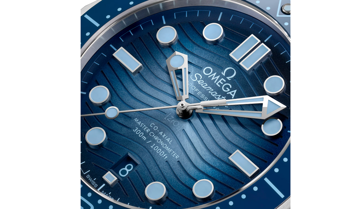 OMG Seamaster Diver 300M Co-Axial Master Chronometer 42mm Summer Blue