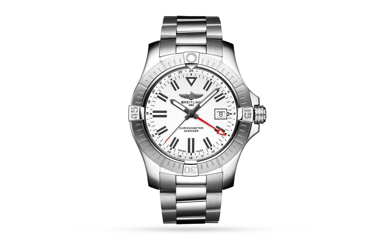 BRT Avenger Automatic GMT 43 Stainless Steel Watch