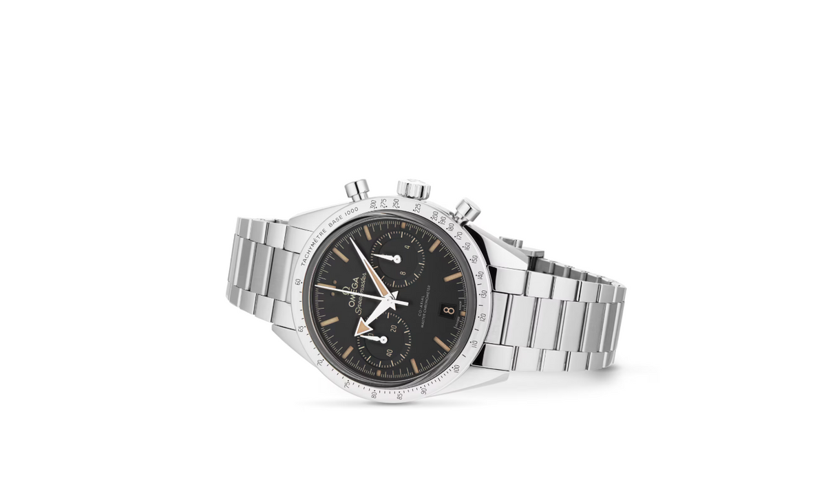OMG Speedmaster 57 Co-Axial Master Chronometer Chronograph 40.5mm Mens Watch Black