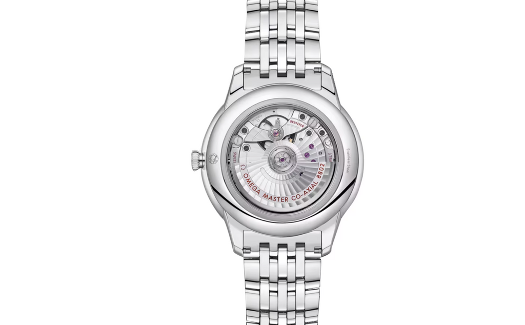 OMG De Ville Prestige 41mm Mens Watch Red