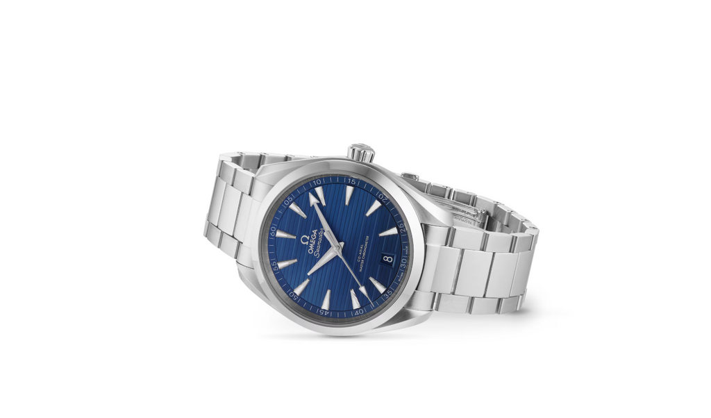 OMG Seamaster Aqua Terra Co-Axial Blue 41mm Mens Watch