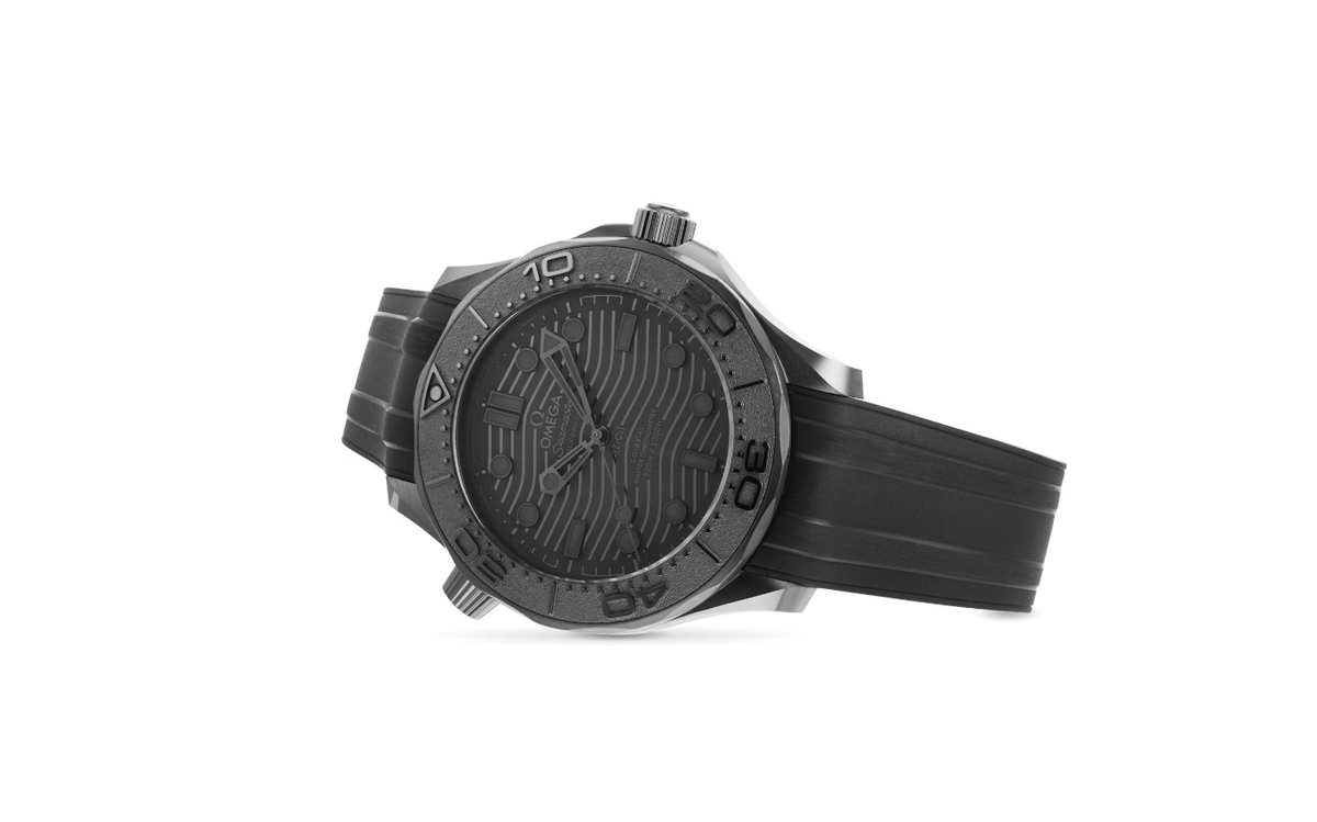 OMG Seamaster Diver 300 Co-Axial Master Chronometer 43.5mm Black Black