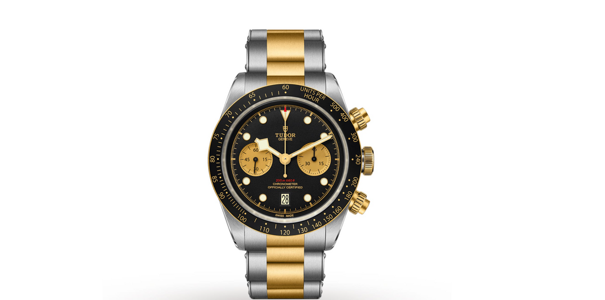 TDR Black Bay Chrono S&G
