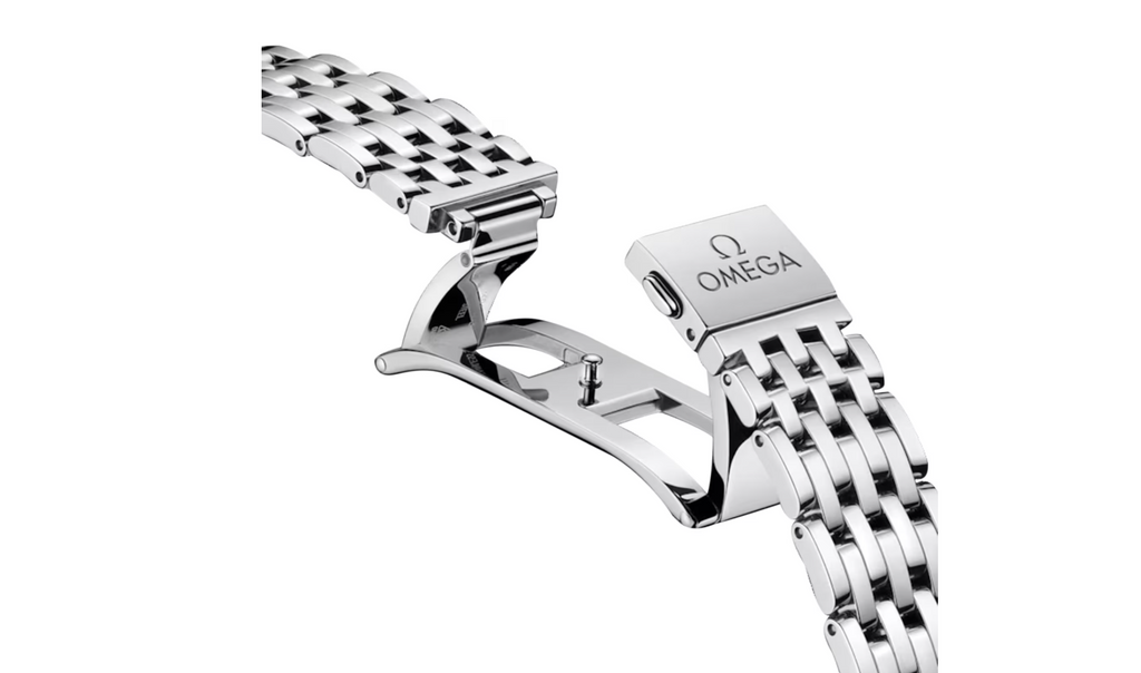 OMG De Ville Prestige 41mm Mens Watch Red