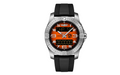 BRT Aerospace B70 Orbiter 25th Anniversary 43mm Mens Watch Orange Rubber