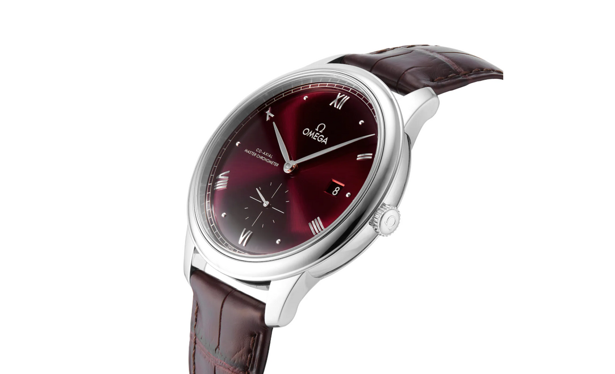 OMG De Ville Prestige Co-Axial Master Chronomaster Small Seconds 41mm Mens Watch