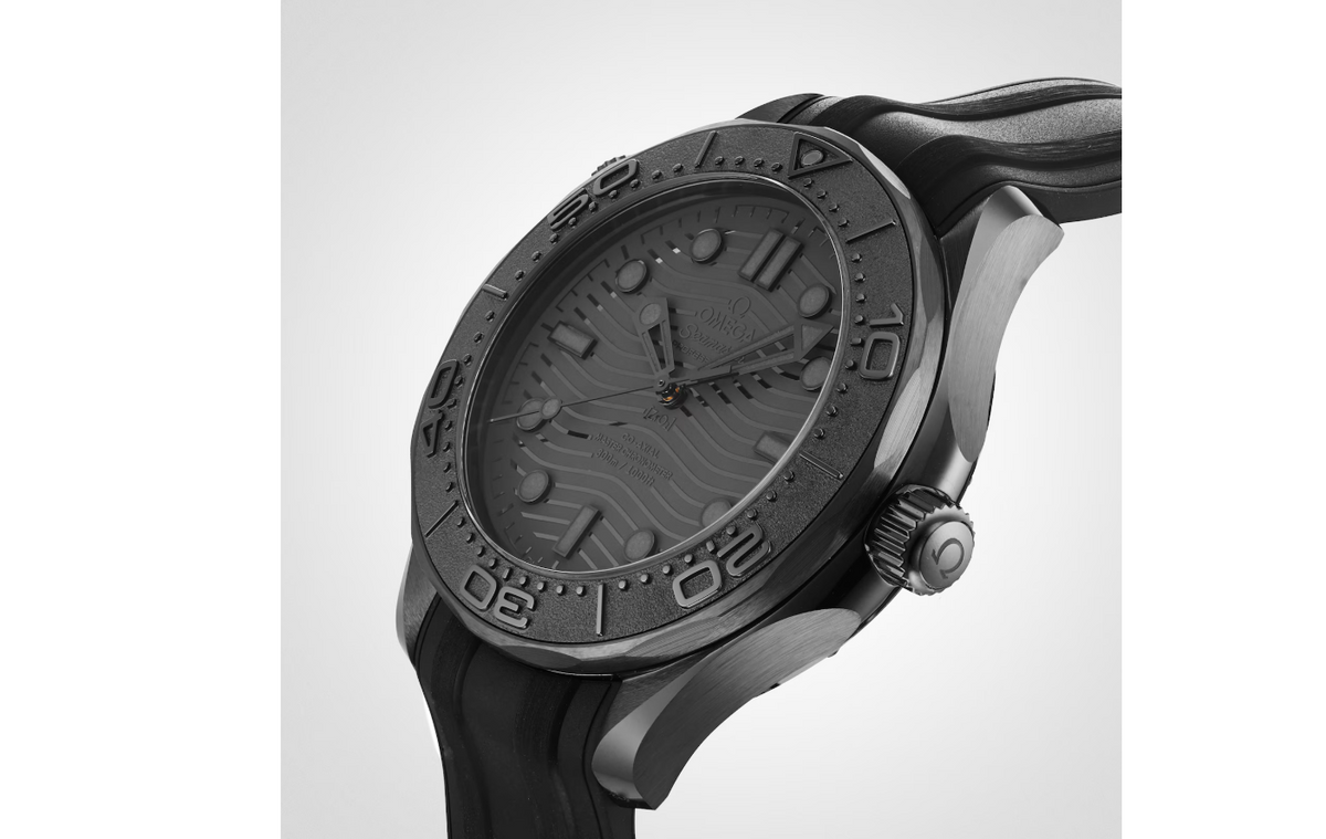 OMG Seamaster Diver 300 Co-Axial Master Chronometer 43.5mm Black Black