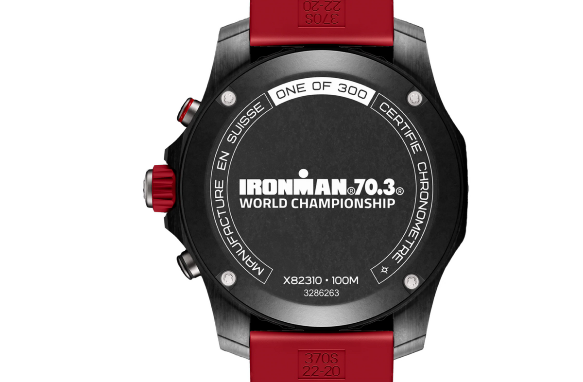 BRT Endurance Pro IRONMANÂ® 2024 44mm Unisex Watch Red Rubber