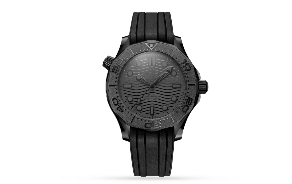 OMG Seamaster Diver 300 Co-Axial Master Chronometer 43.5mm Black Black