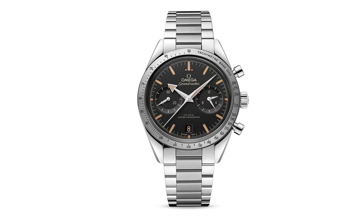 OMG Speedmaster 57 Co-Axial Master Chronometer Chronograph 40.5mm Mens Watch Black