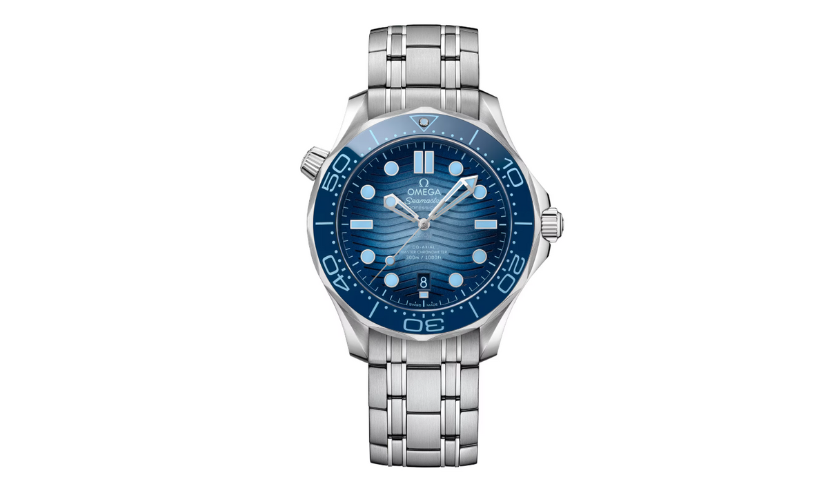 OMG Seamaster Diver 300M Co-Axial Master Chronometer 42mm Summer Blue