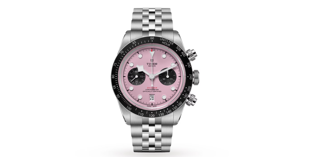 TDR Black Bay Chrono Pink