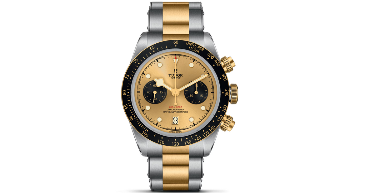 TDR Black Bay Chrono S&G