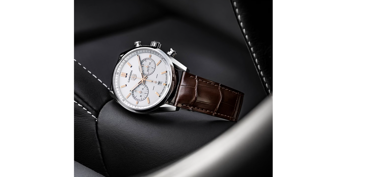 TGHR Carrera Chronograph 02 42mm Mens Watch