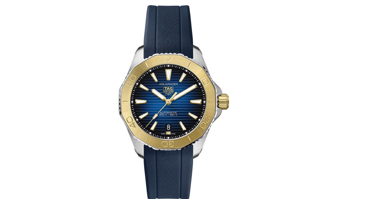 TGHR Aquaracer Professional 200 40mm Mens Watch Blue